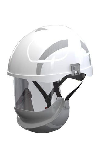 Sikkerhedshjelm ARC 36 hvid str 53-63cm - 1