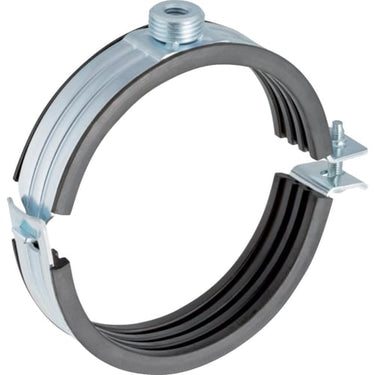 Geberit Silent rørbærer PEH 75mm/M10x1/2" gi-indlæg m/gevindmuffe - 1