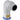 Geberit Mapress overgang rf vinkel 90° m/ udvendigt gevind (gas) d=28mm R=1″ - 1