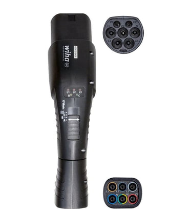 Wiha Wallbox måleadapter type 2 f/installationtester - 1