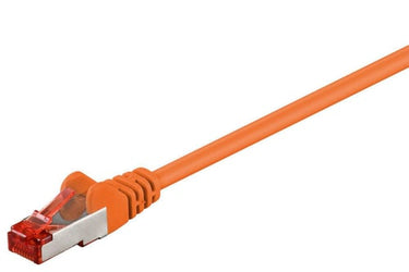 CAT6 F/UTP Network Cable 0.25m, Orange - 1