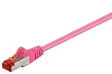 CAT6 F/UTP Network Cable 0.25m, Pink - 1