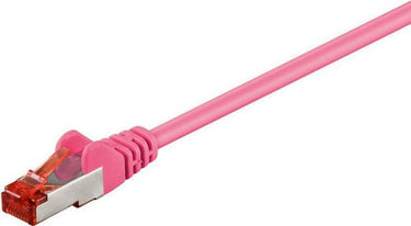 CAT6 F/UTP Network Cable 3m, Pink - 1