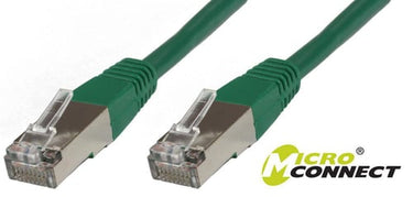 CAT6 F/UTP Network Cable 15m, Green - 1