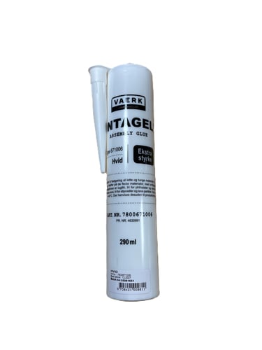 VAERK Montagelim Ekstra Hvid 290ml - 1