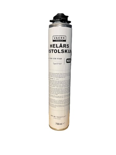 VAERK Helårs Pistolskum NBS 750 ml - 1