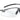 Univet brille 552 m. sort stel klar linse & styrke i læsefelt +2 - 1