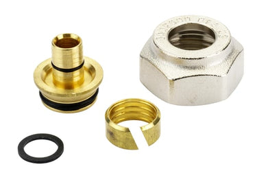 Danfoss klemringsfitting 3/4X16 alupex - 1