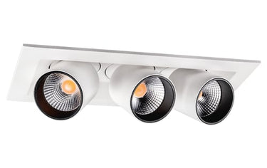 Junistar Tube Square Hvid 3X 4000K - 1