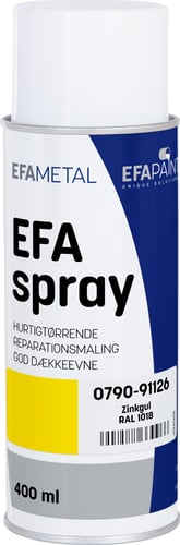 EFAspray Zinkgul 400ML - RAL 1018 - 1