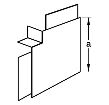 Fladvinkel LF 30030 Perlehvid - 1