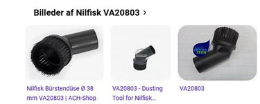 Nilfisk VA20803 Rundbørste Ø38mm - 1