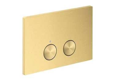 hansgrohe Axor FlushPlate trykplade børstet messing PVD - 1