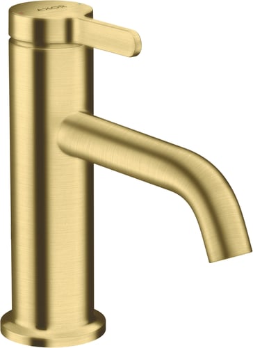 hansgrohe Axor One 70 håndvaskarmatur m/VG m/siventil børstet messing PVD - 1