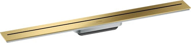 hansgrohe Axor Drain bruseafløb 800mm t/væg børstet messing PVD - 1
