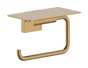 hansgrohe AddStoris S papirholder m/hylde børstet bronze PVD - 1