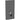 Geberit Monolith cisternemodul t/vægh. toilet 101cm frontpaneler af glas: sort/børstet aluminium - 1
