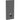 Geberit Monolith cisternemodul t/vægh. toilet 114cm frontpaneler af glas: sort/børstet aluminium - 1