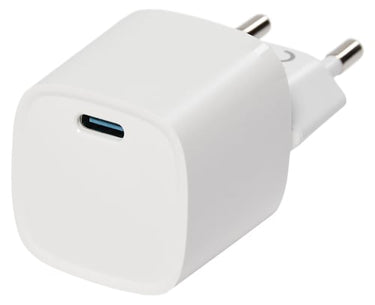 USB lader mini 1 udtag PD 30W, Hvid - 1