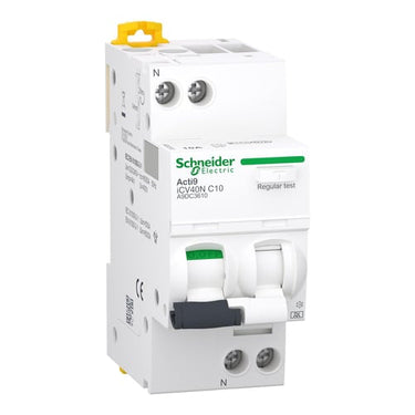 Acti9 RCBO/Kombiafbryder iCV40N 1P+N 10A C-karakteristik 30mA klasse A 6kA B:36mm - 1