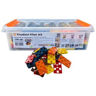 Knudsen K-Klods 45C Mix justerbrikker 140 stk - 1