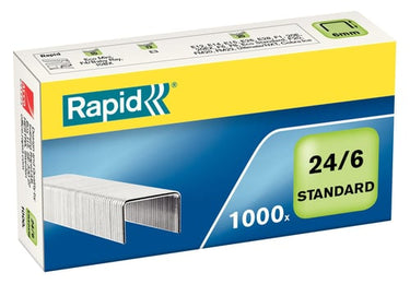 Hæfteklammer 24/6 Standard 1000stk/pak - 1