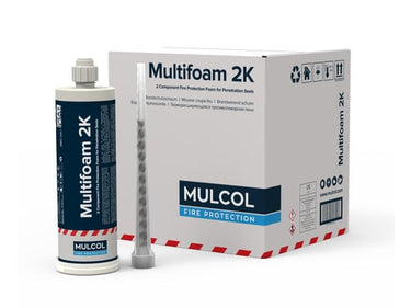 Mulcol Multifoam brandskum 2 komponent 380ml - 1