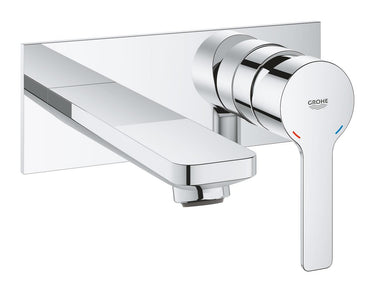 GROHE Lineare New 2-huls håndvaskarmatur til indb. udv. dele str. M krom - 1