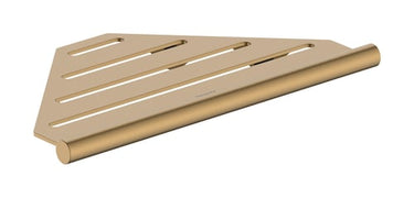 hansgrohe AddStoris S hjørnehylde PVD metal 302mm børstet bronze - 1