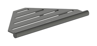 hansgrohe AddStoris S hjørnehylde PVD metal 302mm børstet sort krom - 1