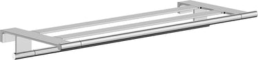 hansgrohe AddStoris S håndklædehylde metal 661mm m/håndkl.st forkr - 1