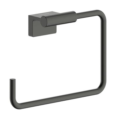 hansgrohe AddStoris S håndklædering PVD metal 189mm børstet sort krom - 1