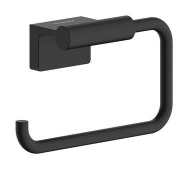 hansgrohe AddStoris S toletpapirholder metal 141mm u/låg mat sort - 1