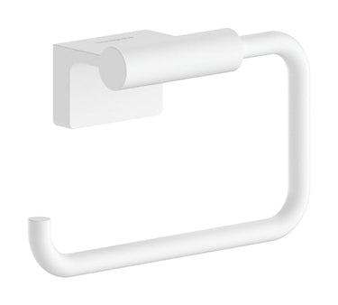 hansgrohe AddStoris S toletpapirholder metal 141mm u/låg mat hvid - 1