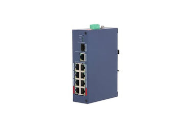 10-Port Cloud administreret Hardened Switch with 8-Port PoE, CHS4110-8ET-110 - 1