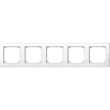 Ramme, Merten M-Smart, 5-modul, polarhvid - 1