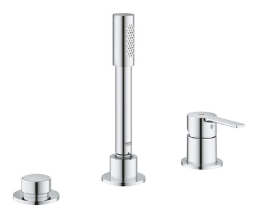 GROHE Lineare New 3-hulsbadkombination krom - 1
