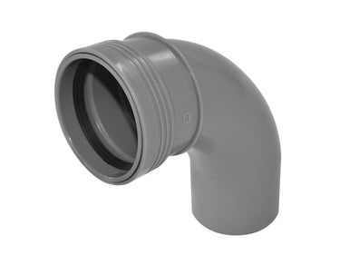 Wafix PP langbøjning 88,5° x 110 mm grå - 1