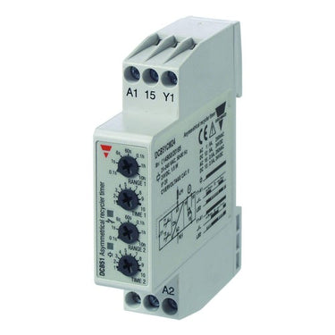 Tidsrelæ Taktgivere 24VDC & 24-240VAC 01s-100t Byggebredde: 175 mm - 1