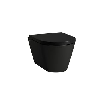 LAUFEN Kartell By LAUFEN hængeskål Rimless 490 x 370 mm mat sort - 1
