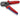 Selvindstillelig crimptang til kabeltyller bruneret 180 mm 97 53 04 - 6