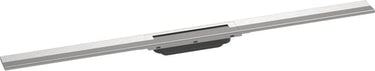 hansgrohe RainDrain Flex kappesæt til flise bruseafløb 1000 mm til fri mont./kan afkortes børstet rustfrit stål - 1