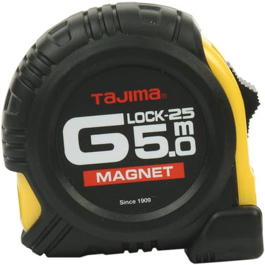 Båndmål G-lock 25MM 5M m/ magnet - 1