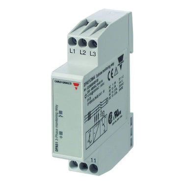 Fasefølge fasebrud 1-pol 5 A 208-480 VAC 3-faset DIN 175mm - 1