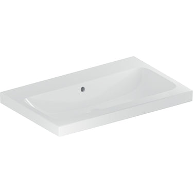 Geberit iCon Light håndvask 750 x 480 mm hvid porcelæn KeraTect - 1
