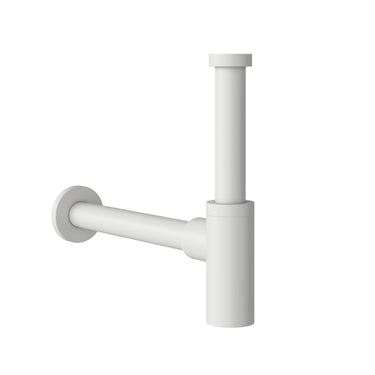 Damixa vandlås t/hv 32 mm x 1 1/4 mat hvid - 1