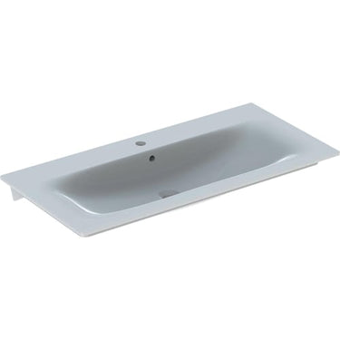 Geberit Renova Plan håndvask 1000 x 480 x 168 mm t/møbel hvid porcelæn - 1