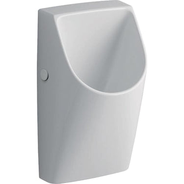 Geberit Renova Plan urinal 325x300x600mm skjult afg. hvid porcelæn - 1