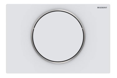 Geberit Sigma10 betjeningsplade hvid - 1