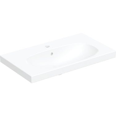 Geberit Acanto håndvask 750x168x422mm t/møbel/bolt hvid porcelæn KeraTect - 1